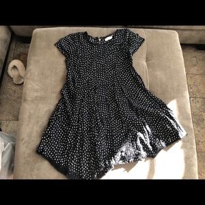 Black and white dress